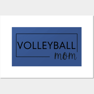 Volleyball Mom Plain Box Posters and Art